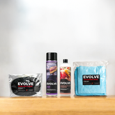 Wash & Shine Kit – Foamtastic Car Shampoo, Shine It All, 400gsm Corduroy Microfiber Cloth & Lambswool Car Wash Mitt Glove | Cleaning Set