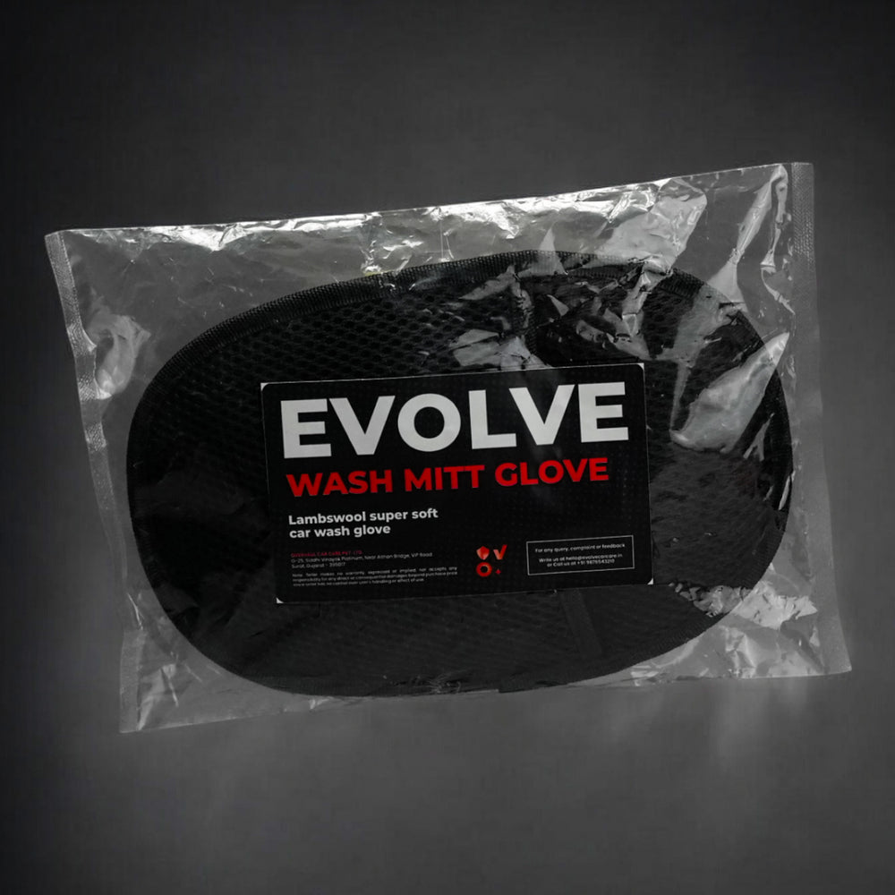 car cleaning glove lambswool
