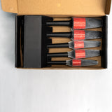 Nylon Detailing Brush Set of 5 | Multi-Size Brushes for Interior, Wheels, Vents, Trim & Engine