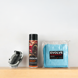 Tyre & Wheel Kit – Tyre Clean and Shine, Tyre and Fabric Cleaning Brush & Microfiber Cloth 400gsm Corduroy | Detailing Set