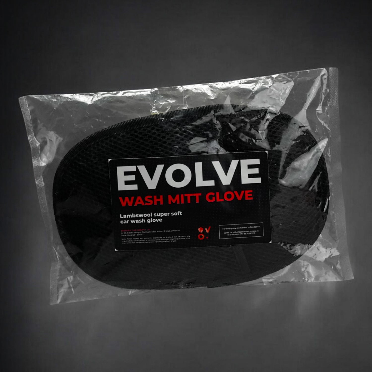car cleaning glove lambswool